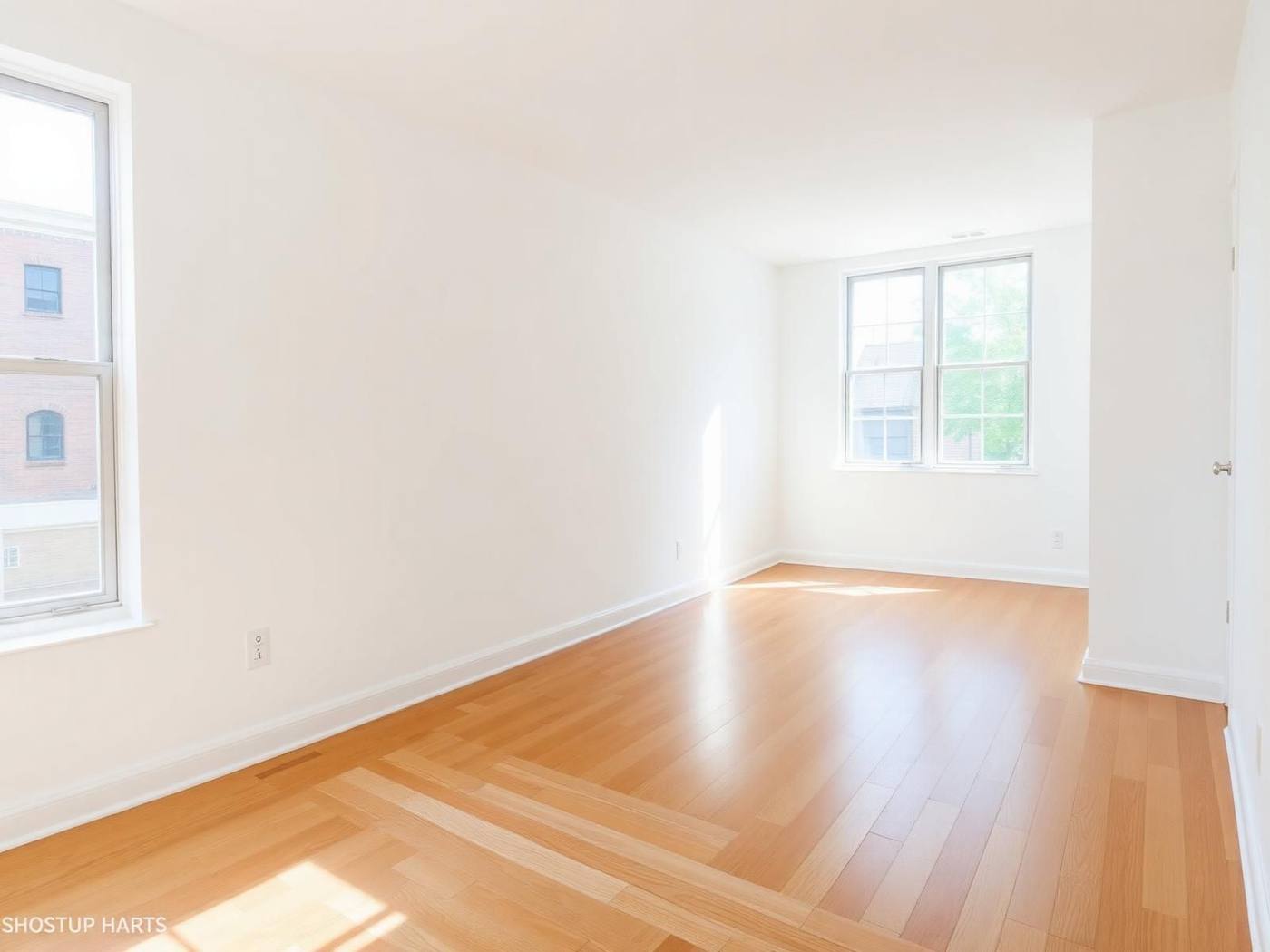 Freshly turned rental unit interior in Philadelphia